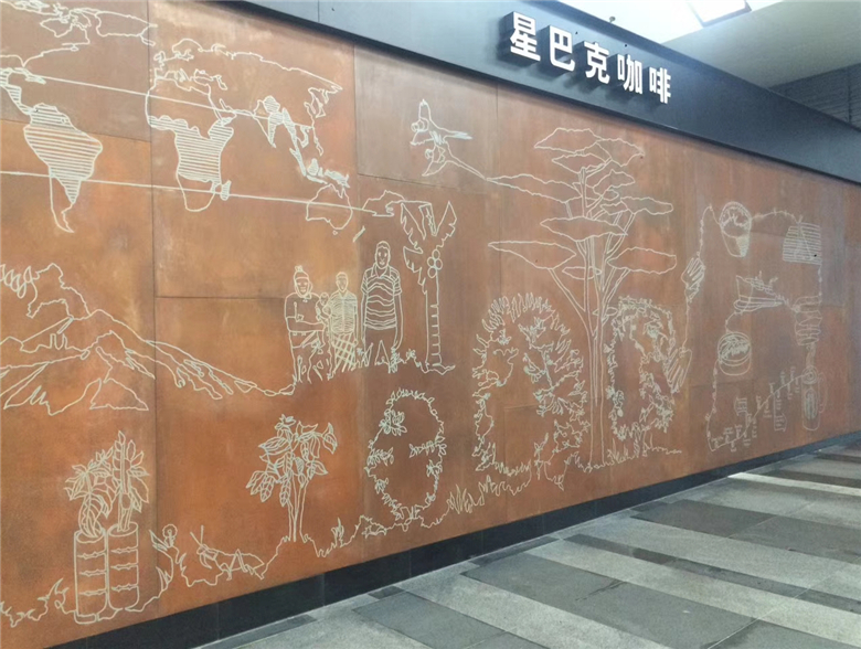 龙华耐候钢幕墙